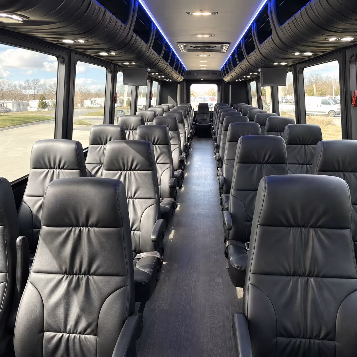 minibuses for breakout sessions and off site convention events in westminster