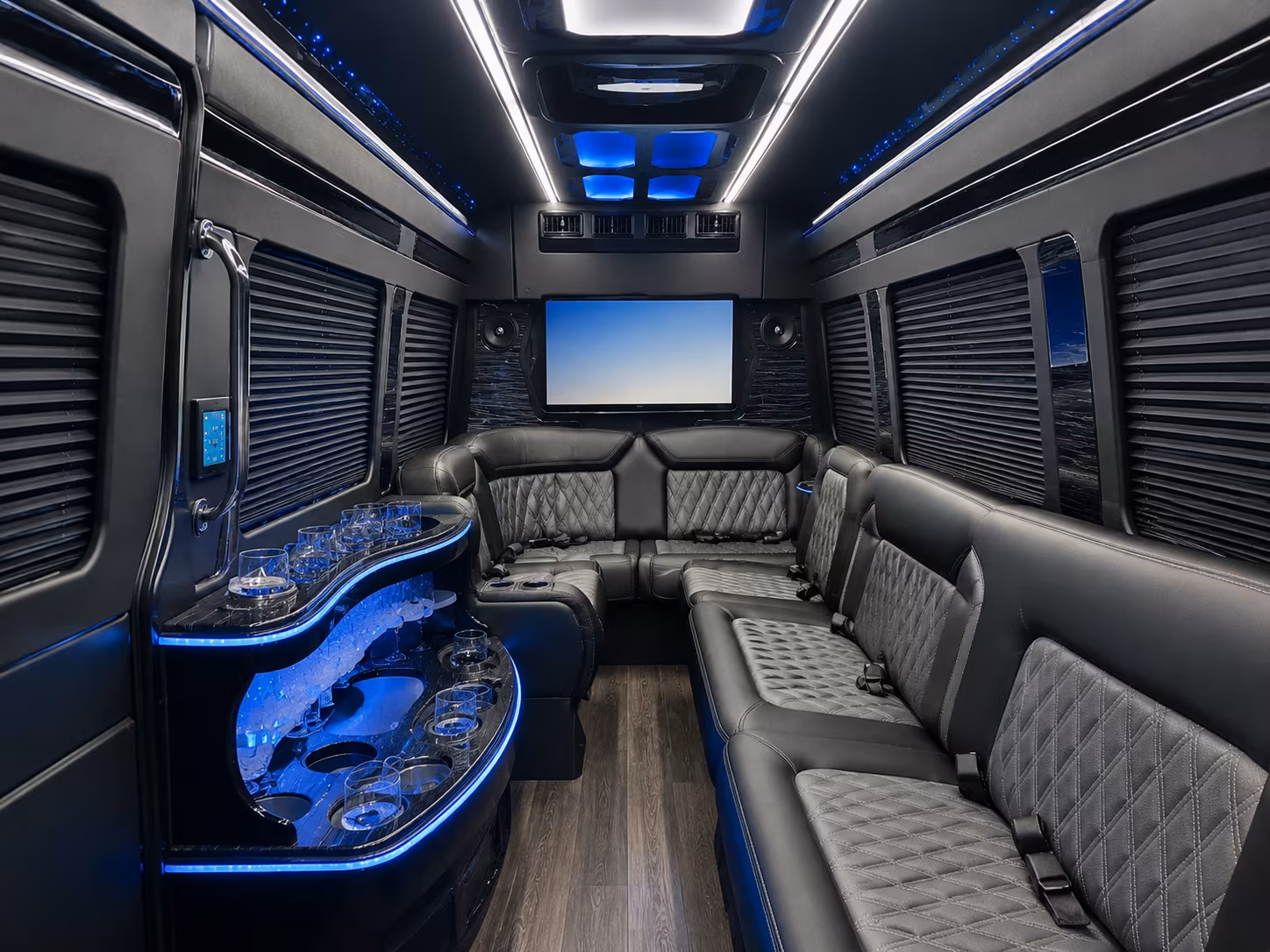 sprinter vans and minibuses for small group colorado winery visits