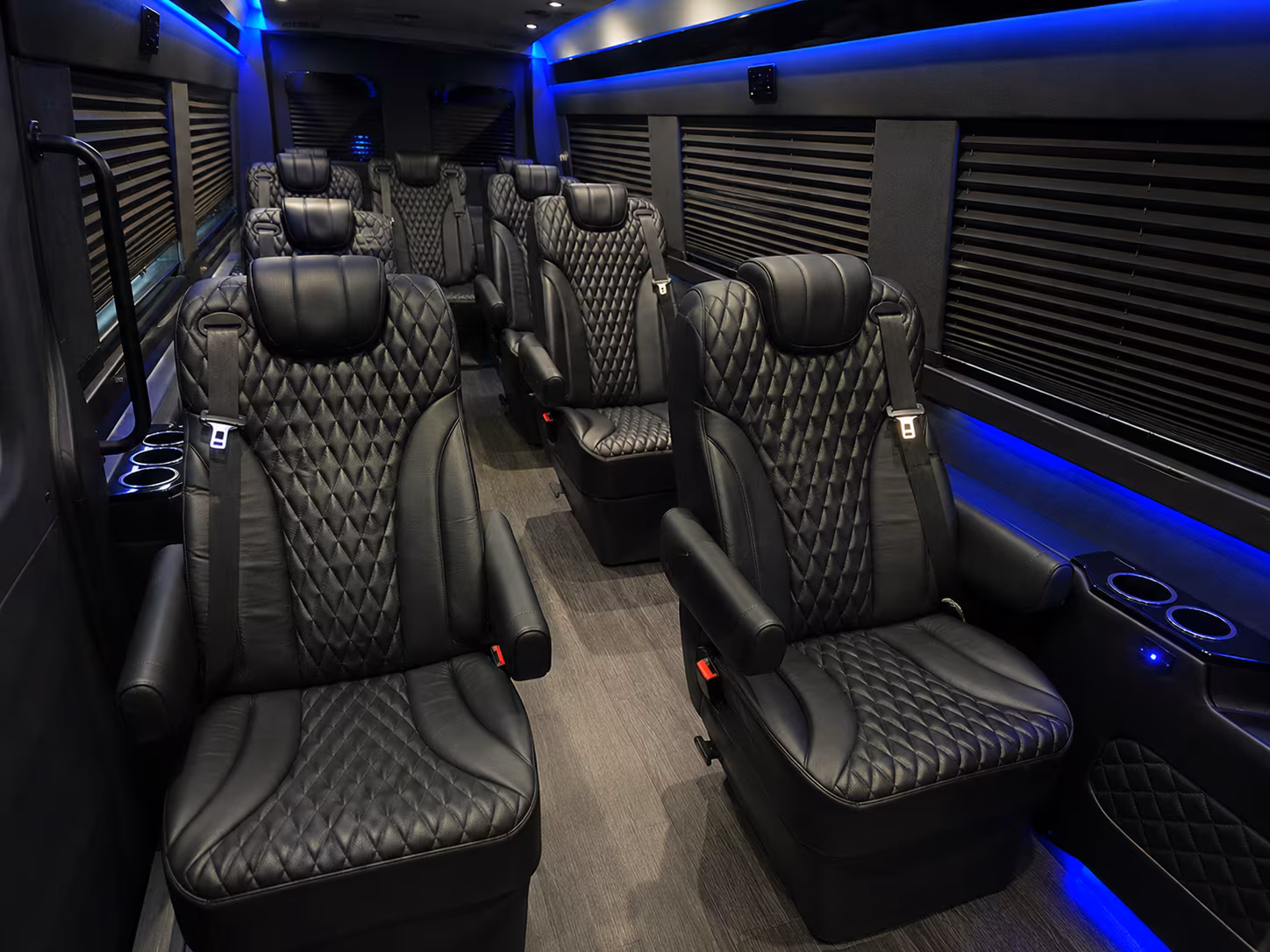 westminster event transportation onboard seating