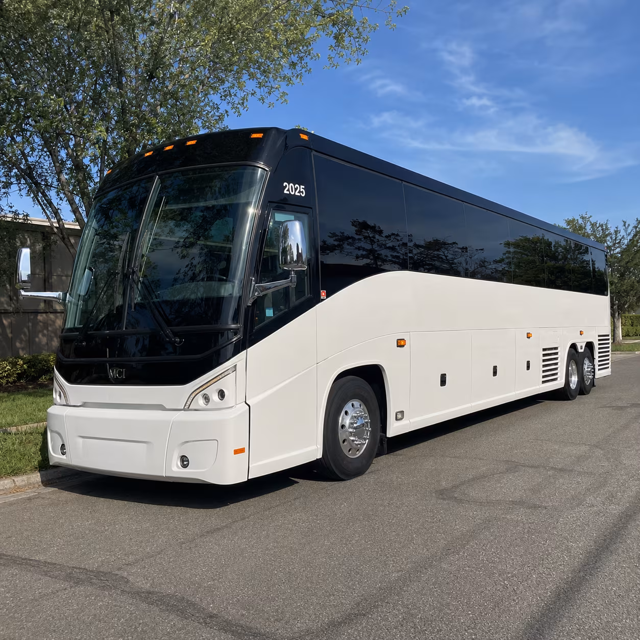 westminster government military charter bus rental