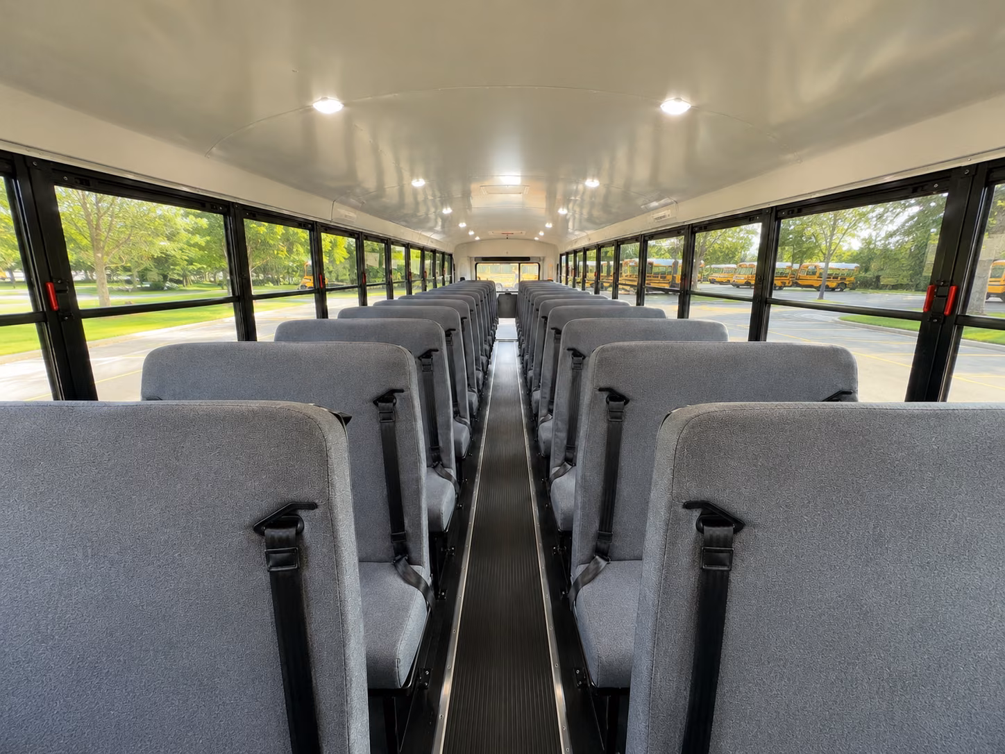 westminster school bus inside
