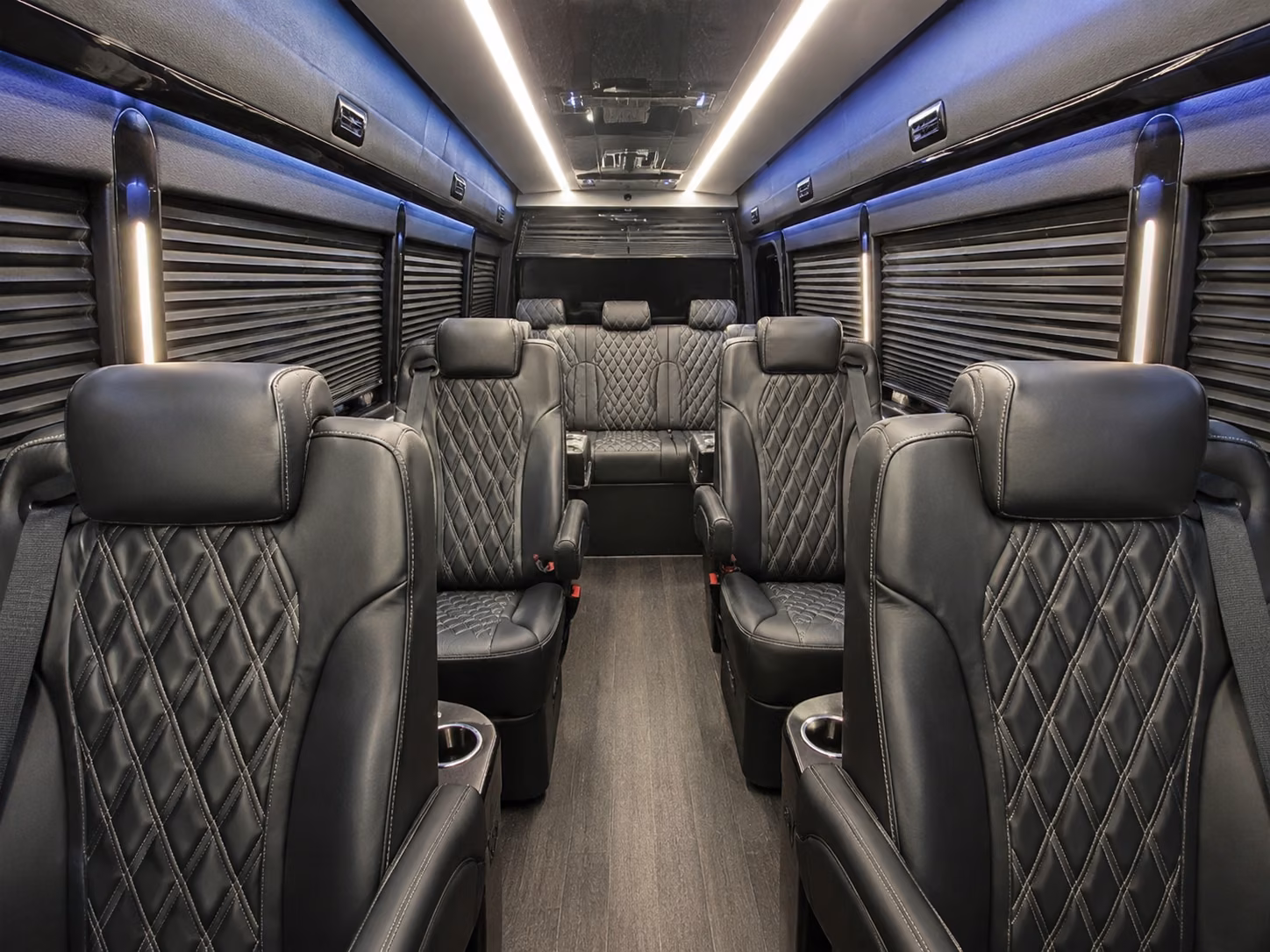 westminster sprinter van with driver interior